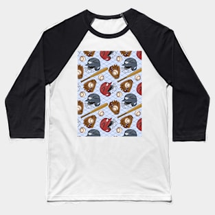 Baseball Pattern Art Baseball T-Shirt